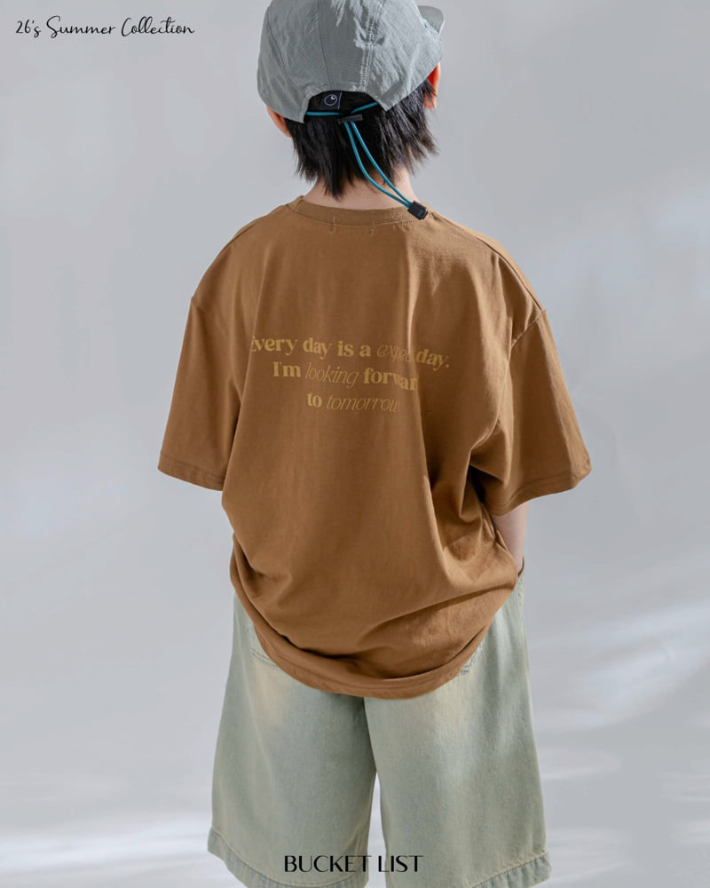 Bucket List - Korean Children Fashion - #childofig - Washed Bermuda Denim Pants - 3