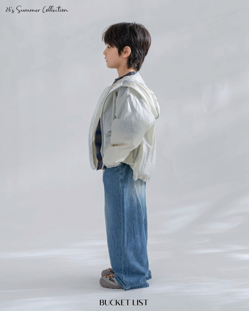 Bucket List - Korean Children Fashion - #childofig - Summer Slub Denim Pants - 11