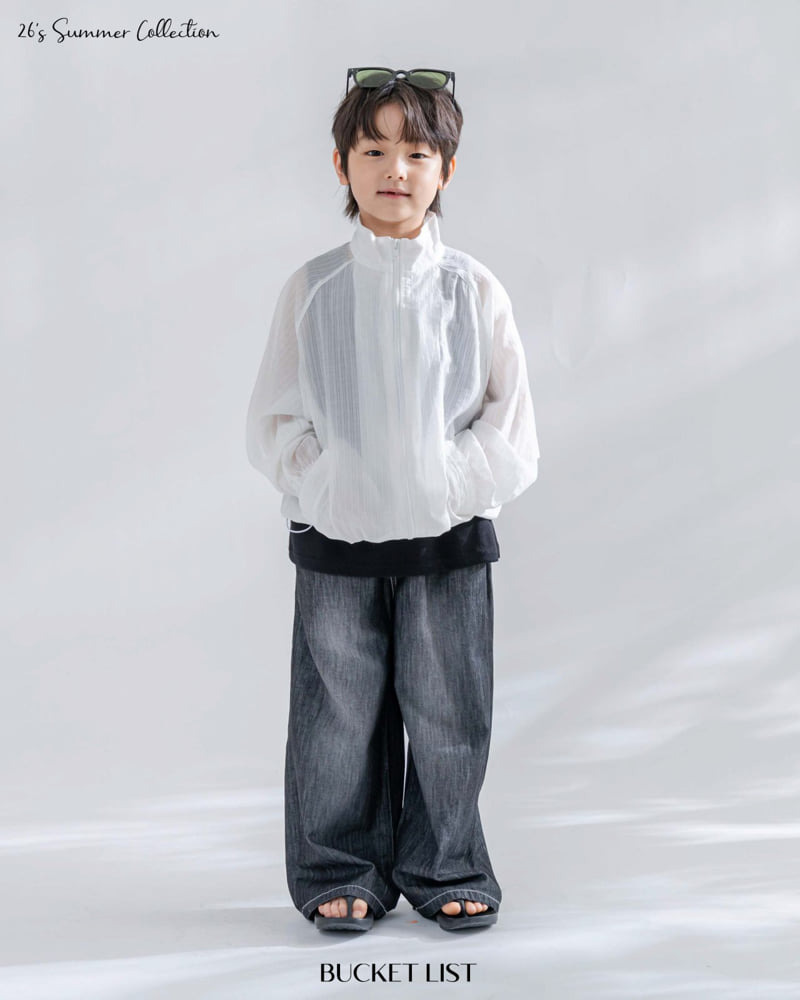 Bucket List - Korean Children Fashion - #stylishchildhood - Sheer Stripe Jumper - 4