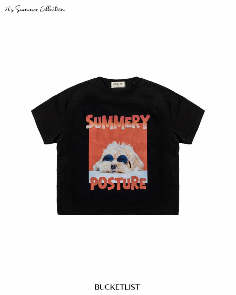 Bucket List - Korean Children Fashion - #childrensboutique - Sunglass Short Sleeve Tee - 11