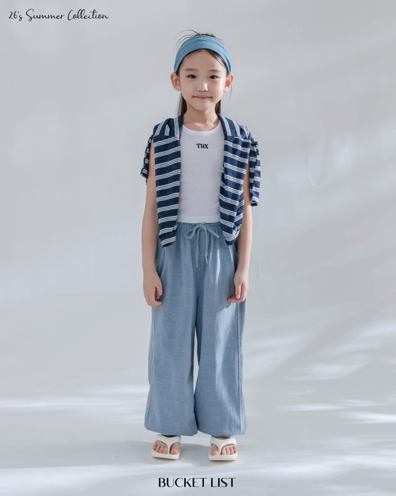 Bucket List - Korean Children Fashion - #childrensboutique - THX Crop Sleeveless - 9