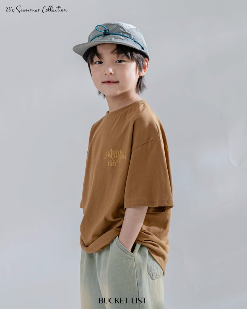 Bucket List - Korean Children Fashion - #childrensboutique - Warner Short Sleeve Tee - 12