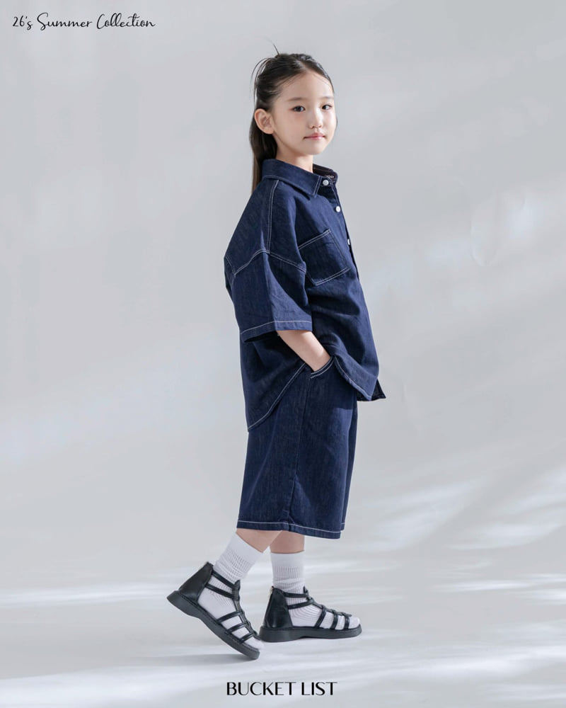 Bucket List - Korean Children Fashion - #childrensboutique - Non-Fade Bermuda Pants - 7