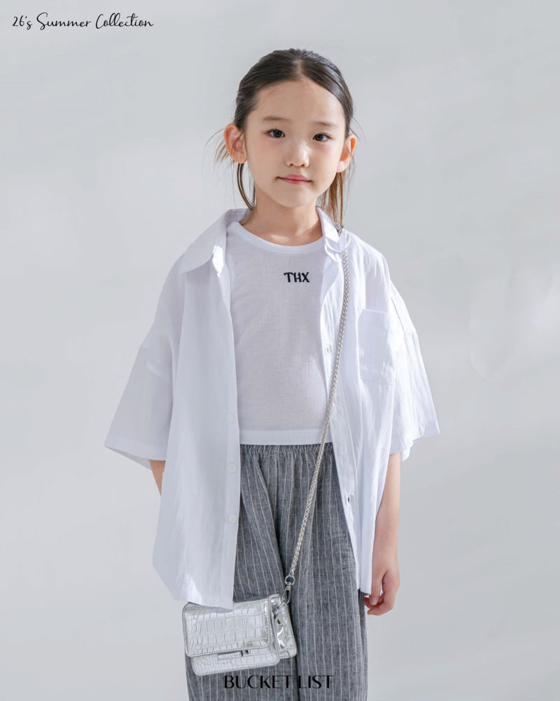 Bucket List - Korean Children Fashion - #designkidswear - THX Crop Sleeveless - 10