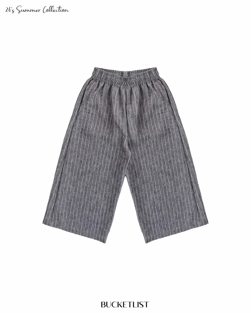 Bucket List - Korean Children Fashion - #designkidswear - Water Wide Pants - 12