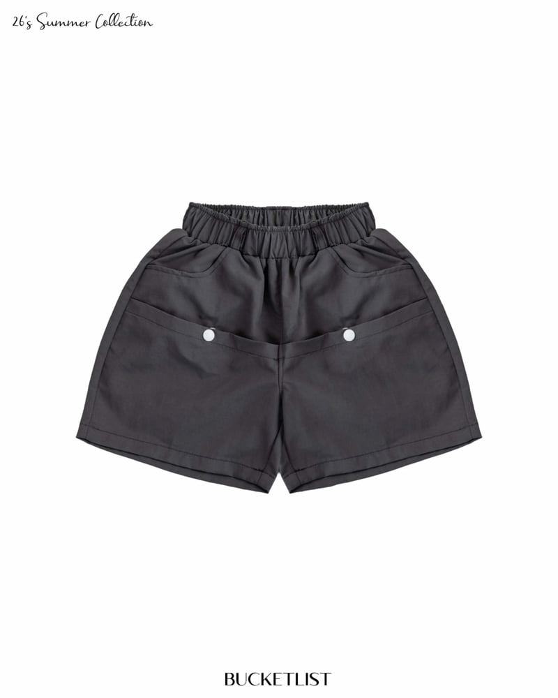 Bucket List - Korean Children Fashion - #designkidswear - Point Pocket Shorts - 11
