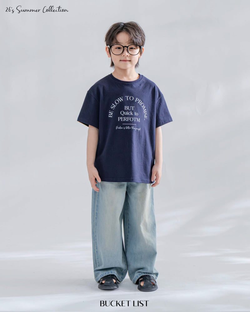 Bucket List - Korean Children Fashion - #designkidswear - Summer Cat Brush Denim Pants - 9
