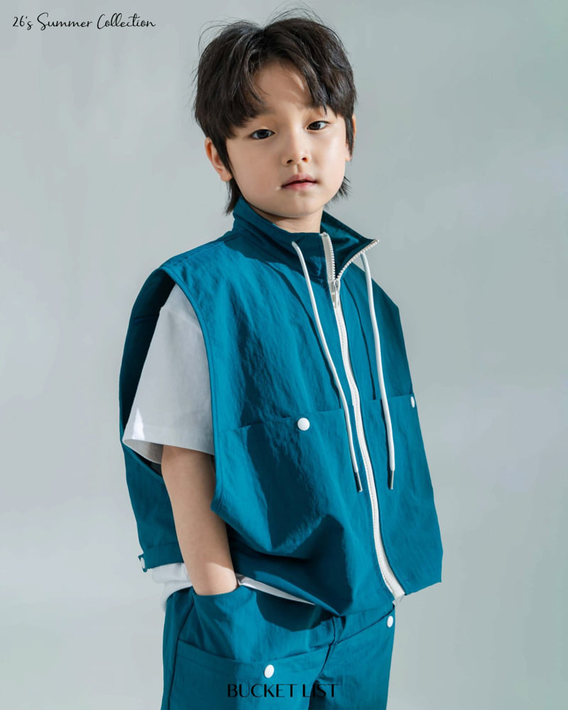 Bucket List - Korean Children Fashion - #designkidswear - Point Vest - 3