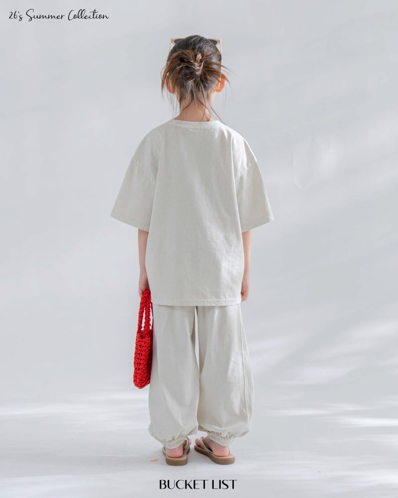 Bucket List - Korean Children Fashion - #discoveringself - Summer Dyed Pocket Tee - 9