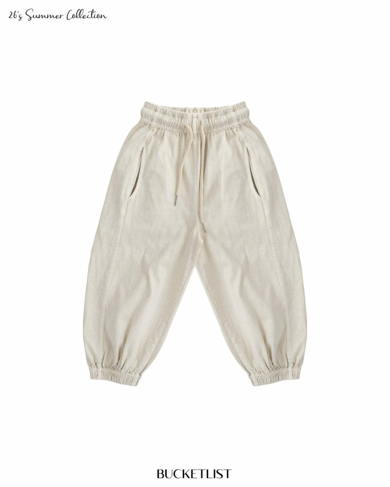 Bucket List - Korean Children Fashion - #discoveringself - Summer Dyed Jogger Pants - 5