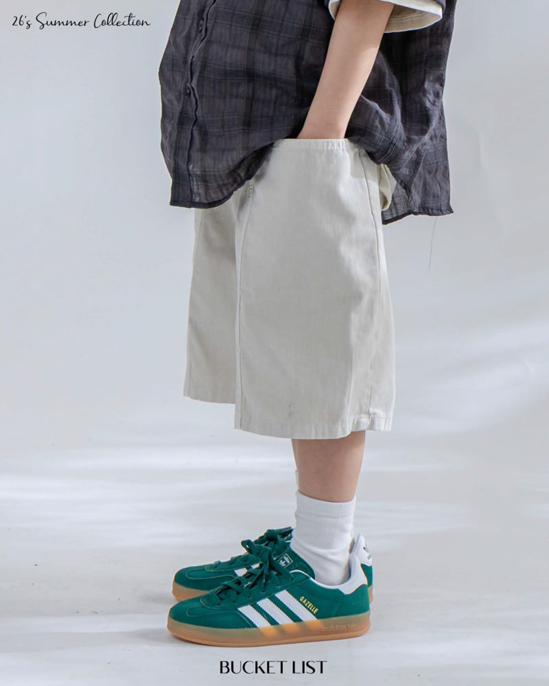 Bucket List - Korean Children Fashion - #designkidswear - Dyed Shorts - 4