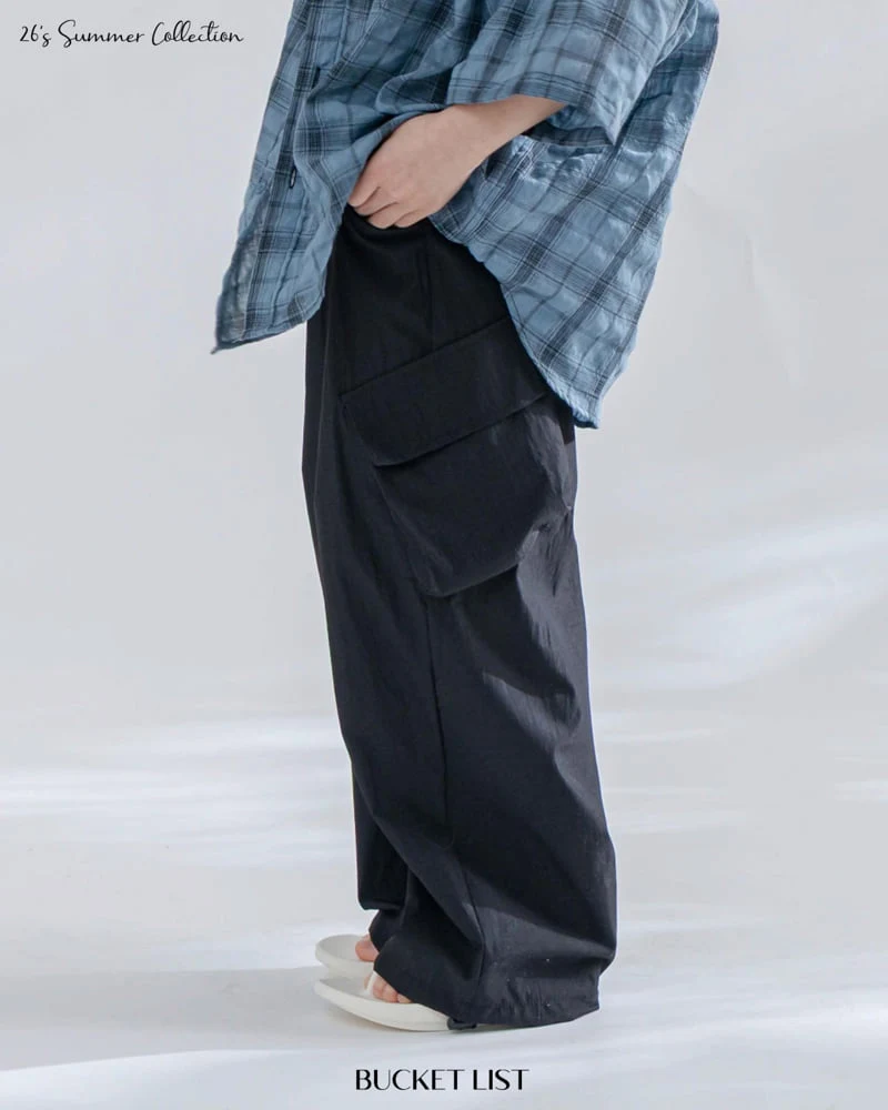 Bucket List - Korean Children Fashion - #discoveringself - Rustle Curve Cargo Pants - 11