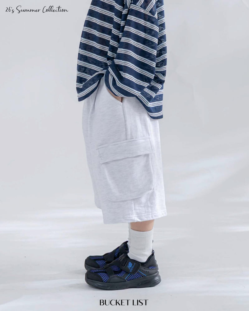 Bucket List - Korean Children Fashion - #discoveringself - Terry Bermuda Pants - 3