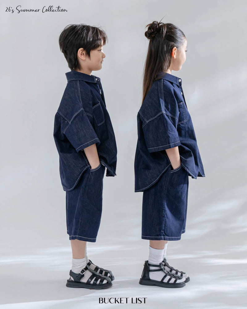 Bucket List - Korean Children Fashion - #discoveringself - Non-Fade Bermuda Pants - 9