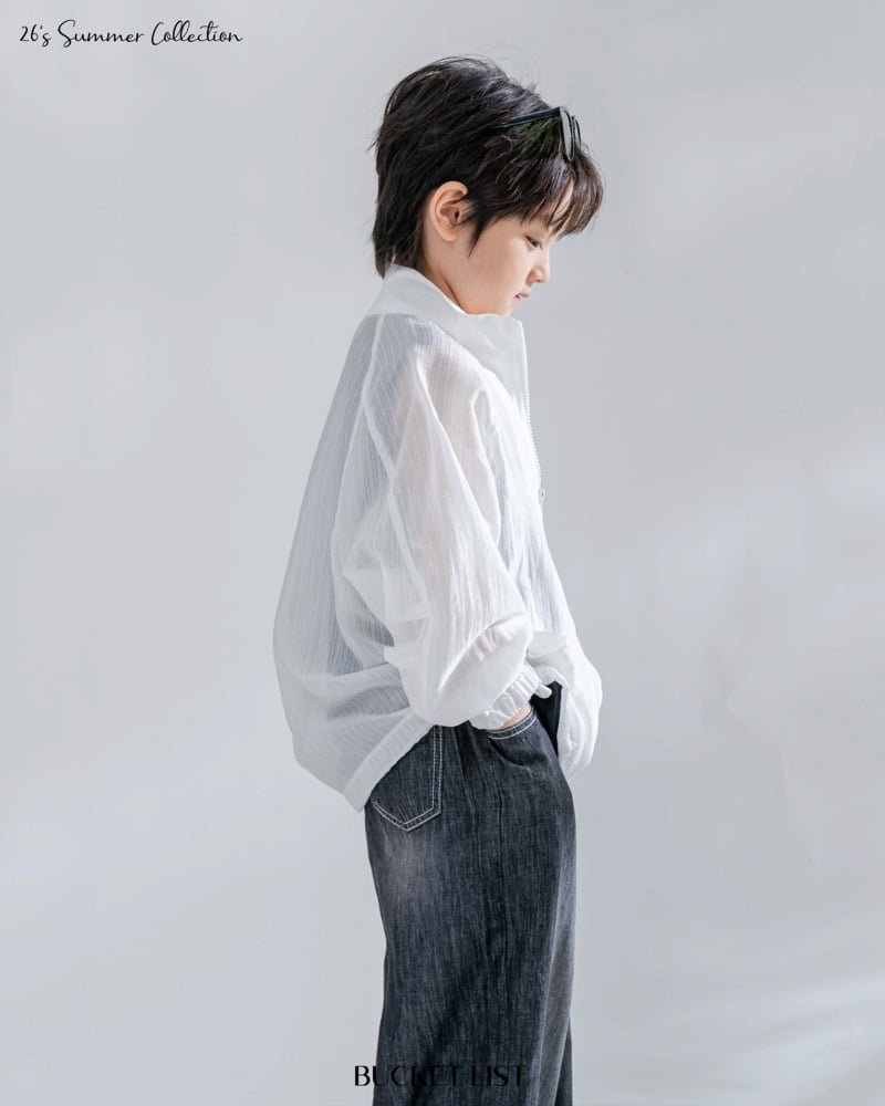 Bucket List - Korean Children Fashion - #discoveringself - Sheer Stripe Jumper - 7