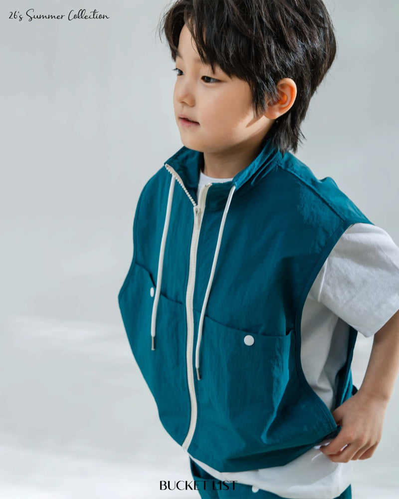 Bucket List - Korean Children Fashion - #designkidswear - Point Vest - 4