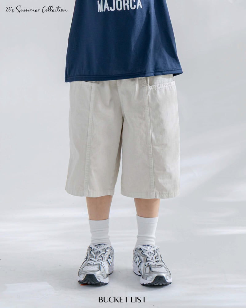 Bucket List - Korean Children Fashion - #fashionkids - Dyed Shorts - 5