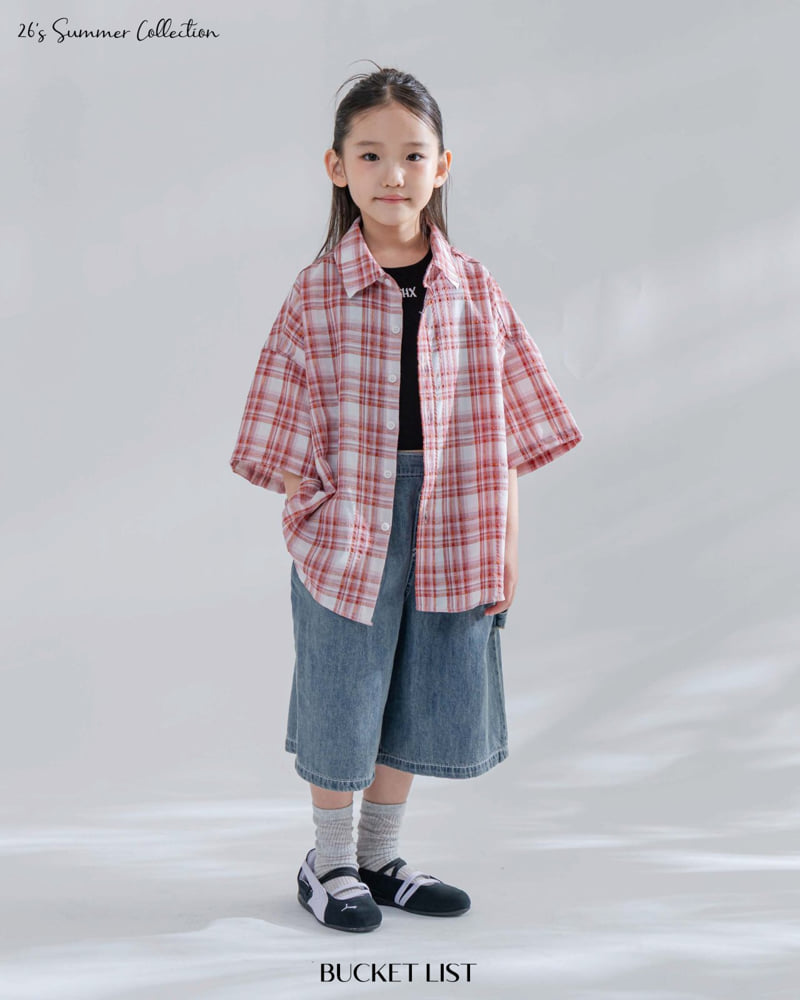 Bucket List - Korean Children Fashion - #discoveringself - Summer Bermuda Denim Pants - 4