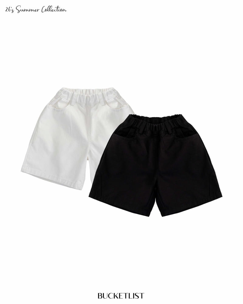 Bucket List - Korean Children Fashion - #fashionkids - Normal Cotton Shorts