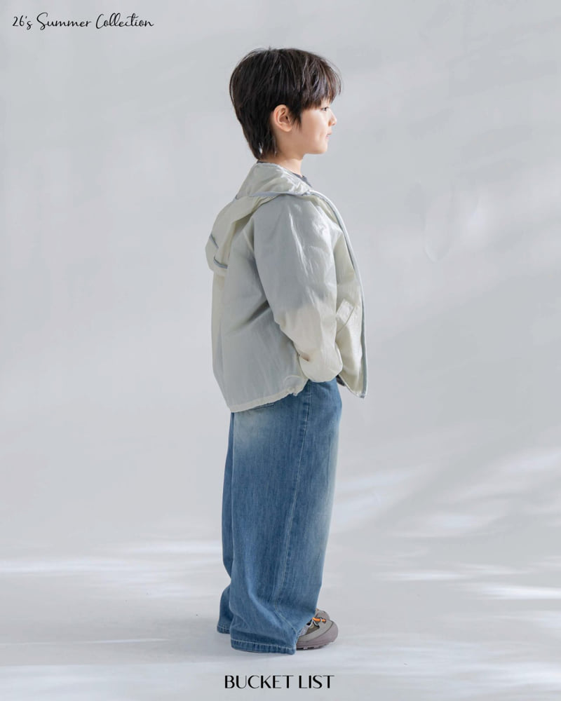 Bucket List - Korean Children Fashion - #discoveringself - Glossy Hood Jumper - 4