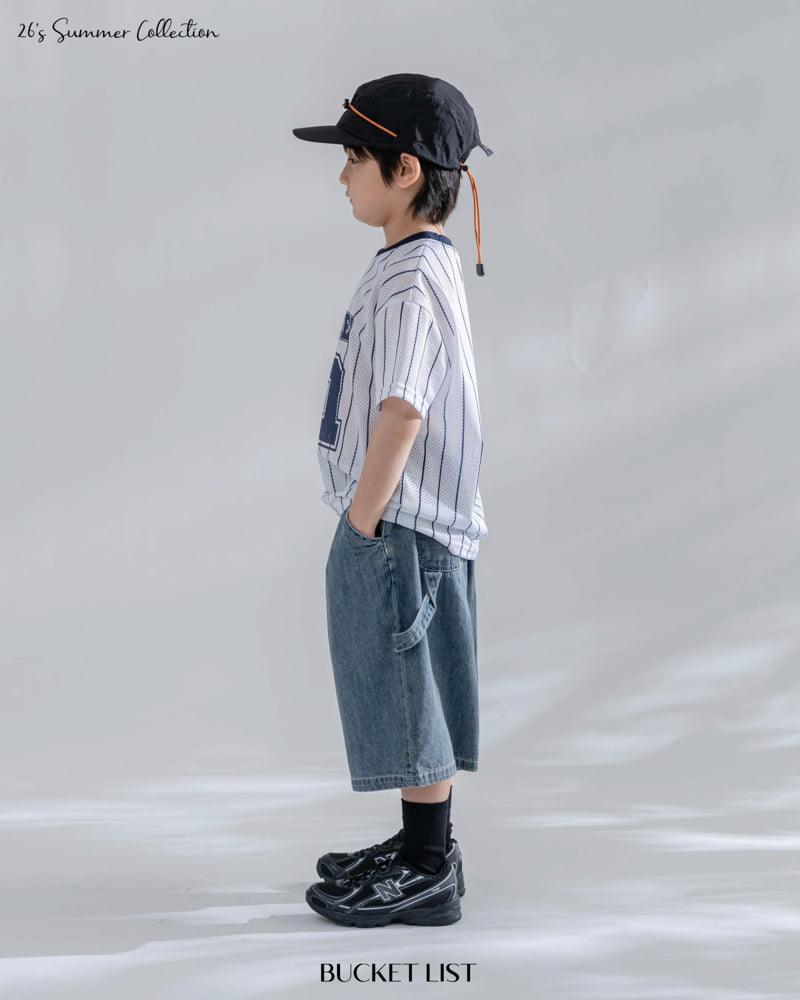 Bucket List - Korean Children Fashion - #kidsshorts - Summer Bermuda Denim Pants - 5