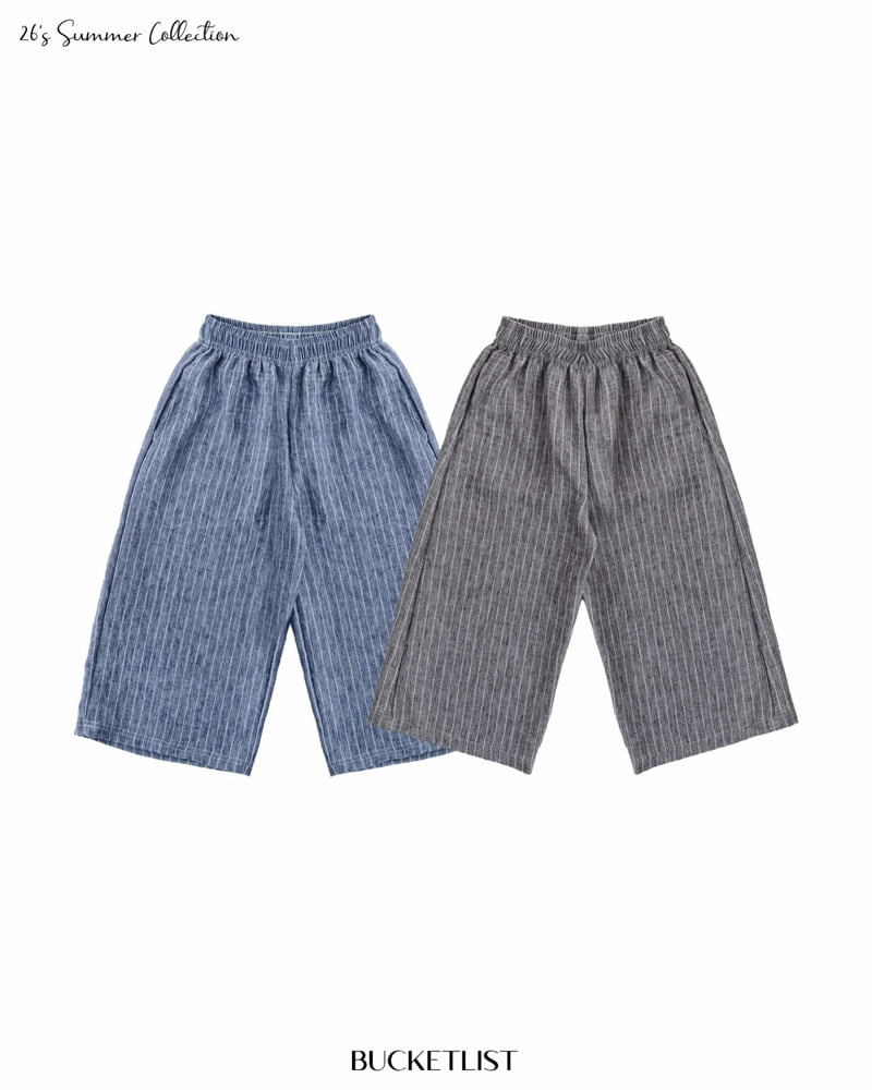 Bucket List - Korean Children Fashion - #kidsshorts - Water Wide Pants