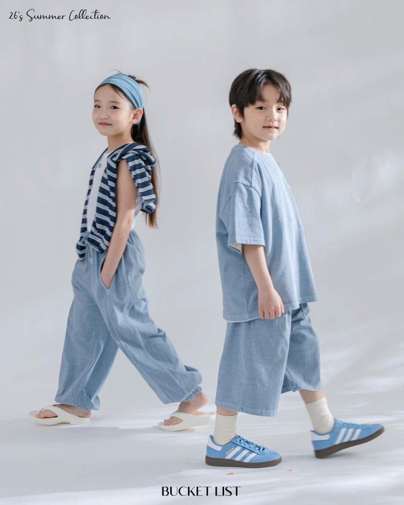 Bucket List - Korean Children Fashion - #kidsshorts - Summer Dyed Bermuda Pants - 11