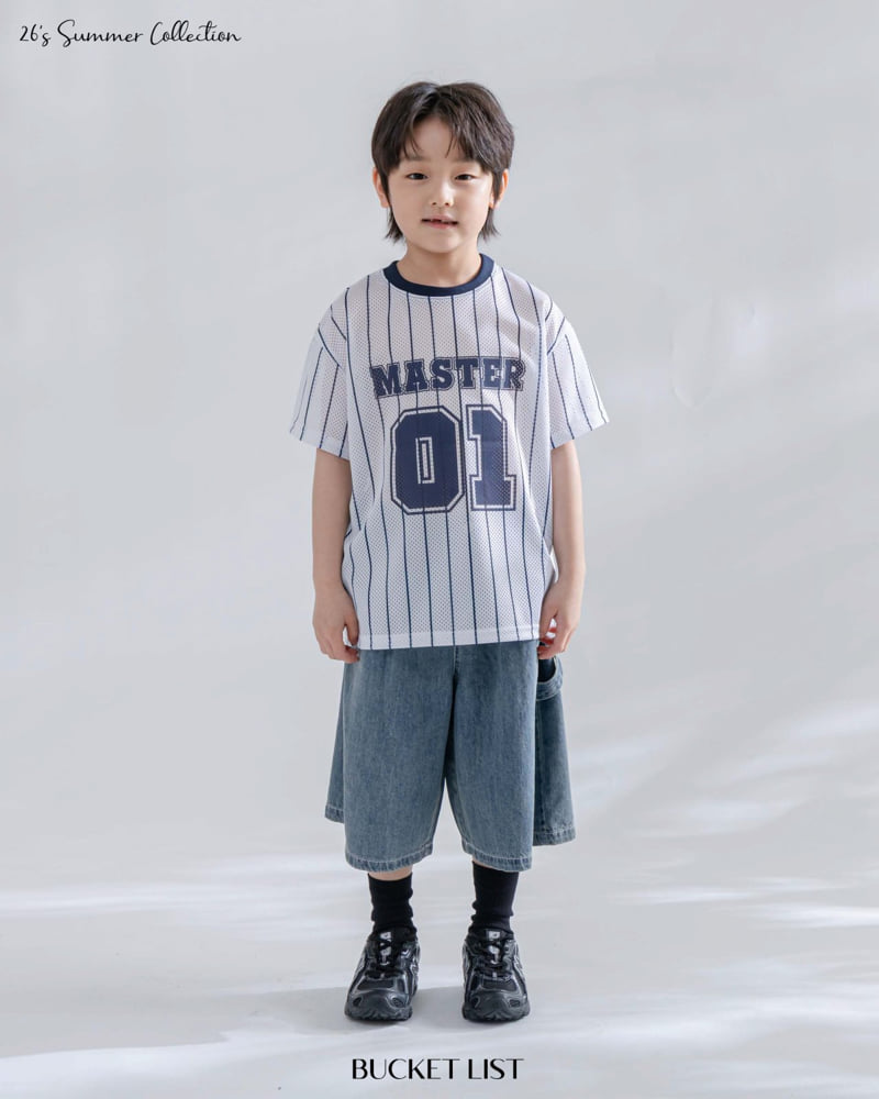 Bucket List - Korean Children Fashion - #kidsstore - Summer Bermuda Denim Pants - 6