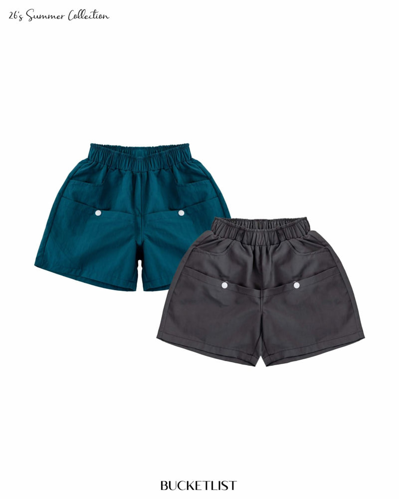 Bucket List - Korean Children Fashion - #kidsstore - Point Pocket Shorts