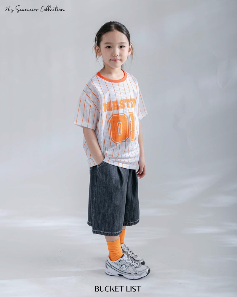 Bucket List - Korean Children Fashion - #kidsstore - Master Mesh Short Sleeve Tee - 5