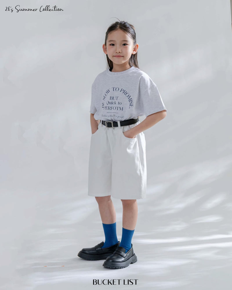 Bucket List - Korean Children Fashion - #kidsstore - Normal Cotton Shorts - 3