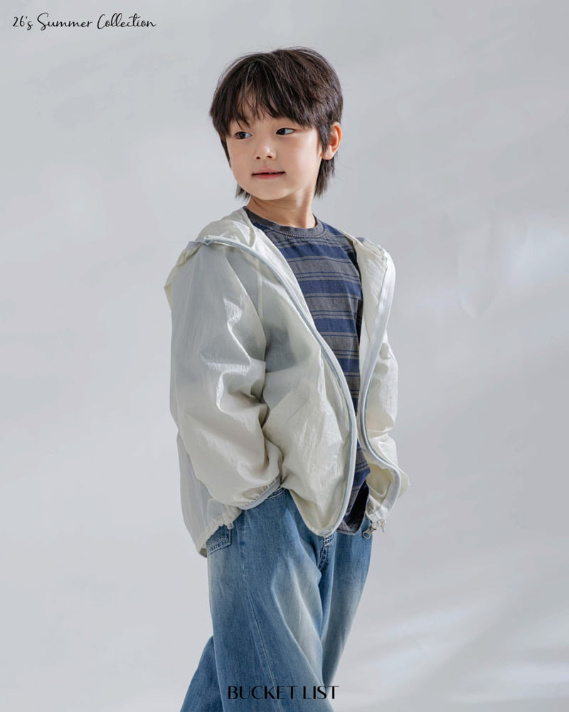 Bucket List - Korean Children Fashion - #kidsstore - Glossy Hood Jumper - 6
