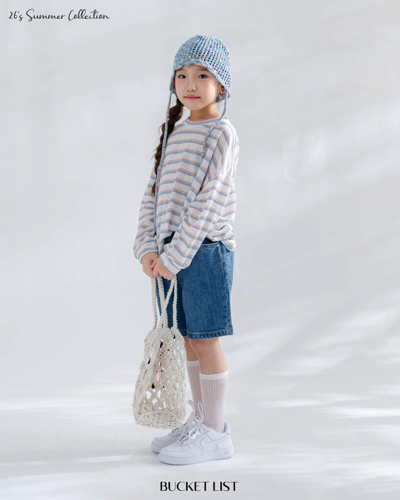 Bucket List - Korean Children Fashion - #kidsstore - Sorbet Long Sleeve Tee - 4