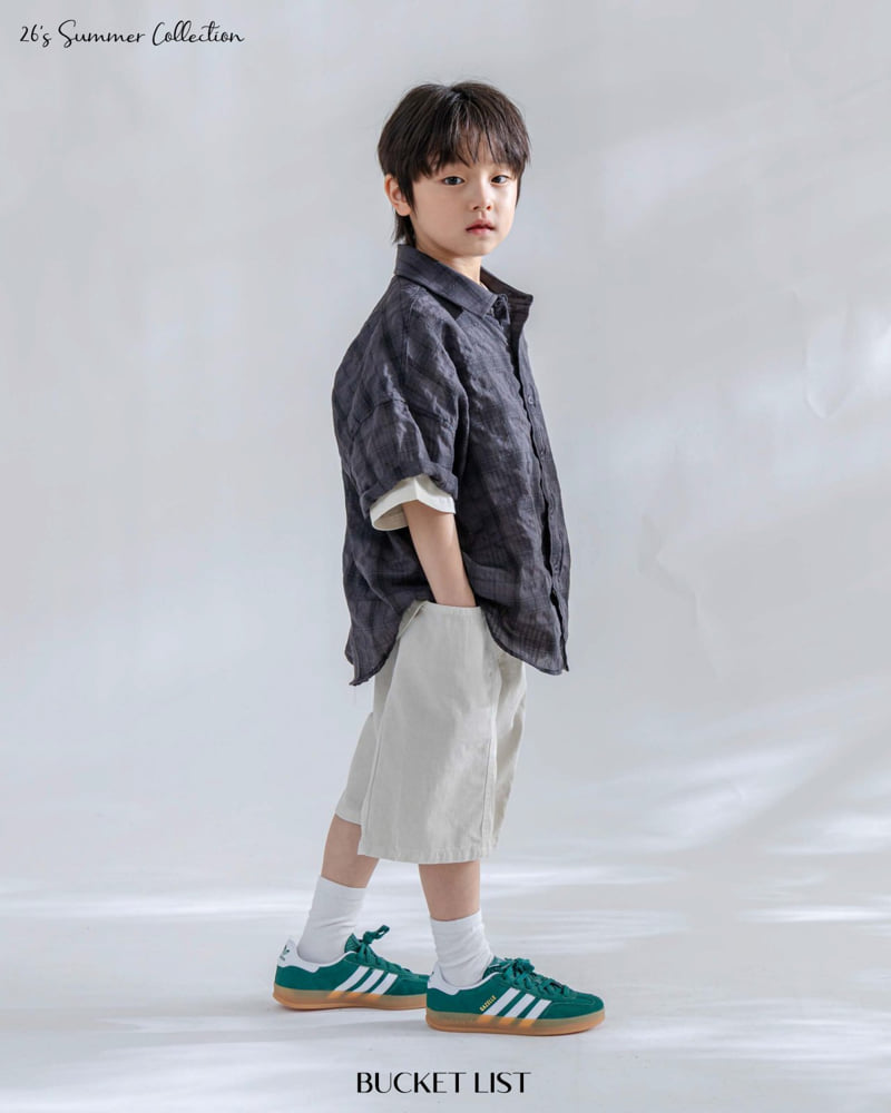 Bucket List - Korean Children Fashion - #kidzfashiontrend - Dyed Shorts - 8