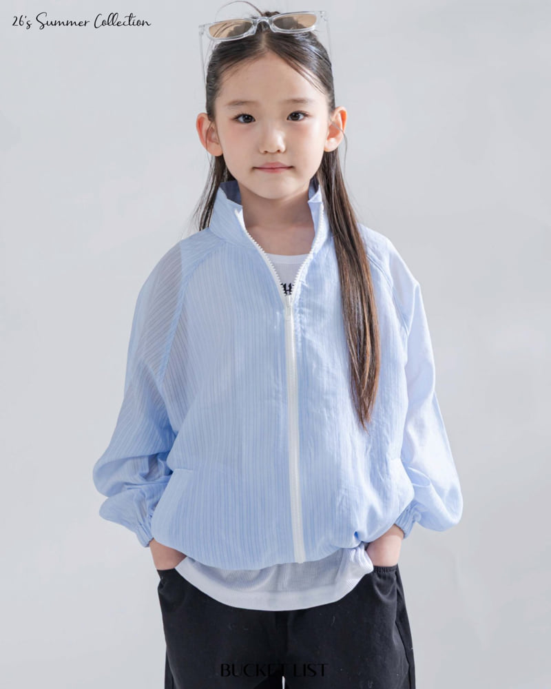 Bucket List - Korean Children Fashion - #kidzfashiontrend - Sheer Stripe Jumper - 11