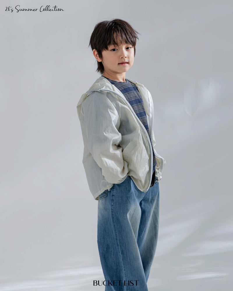 Bucket List - Korean Children Fashion - #kidzfashiontrend - Glossy Hood Jumper - 7