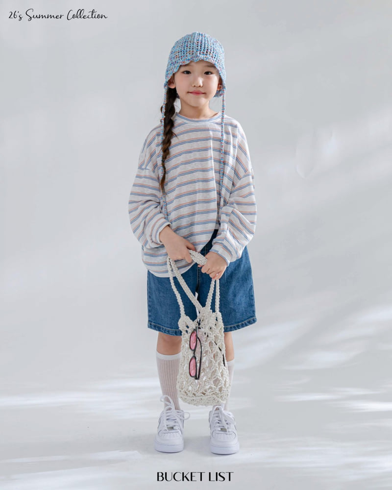 Bucket List - Korean Children Fashion - #littlefashionista - Sorbet Long Sleeve Tee - 6