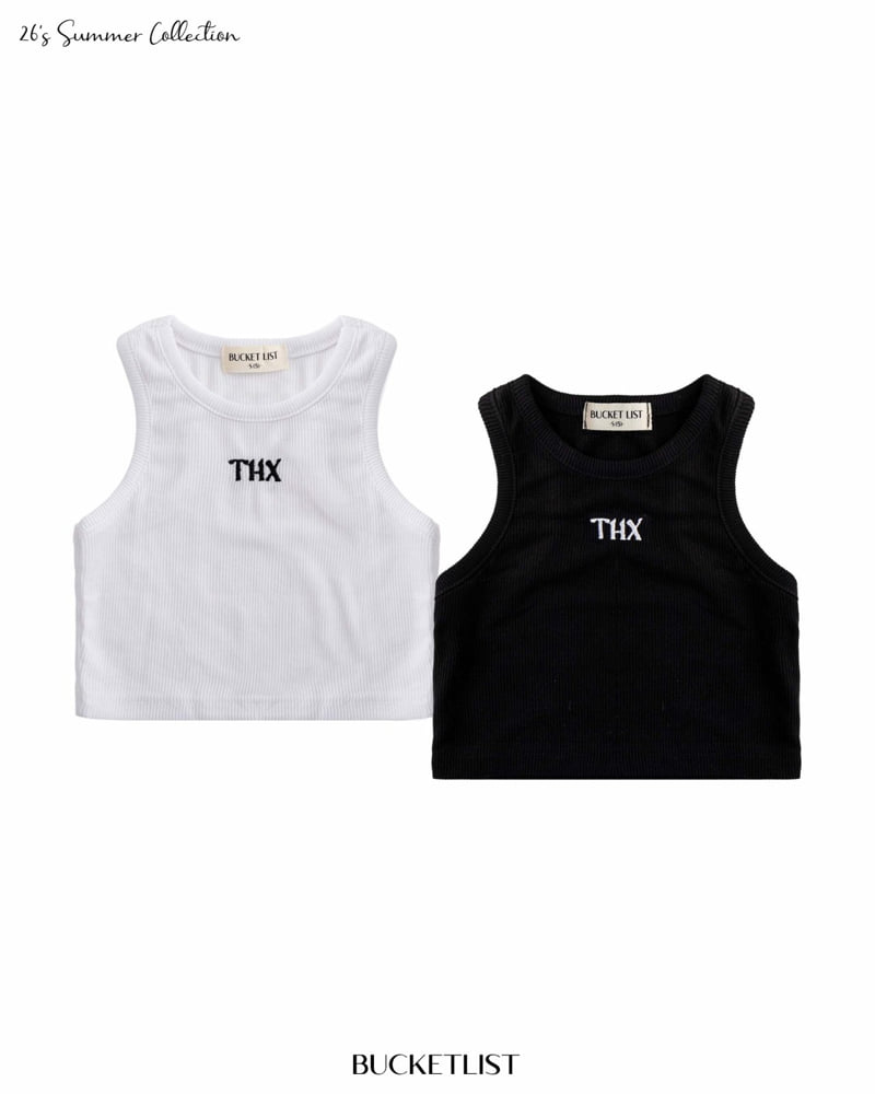 Bucket List - Korean Children Fashion - #littlefashionista - THX Crop Sleeveless