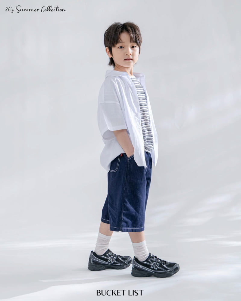 Bucket List - Korean Children Fashion - #littlefashionista - Ice Short Sleeve Shirt - 8