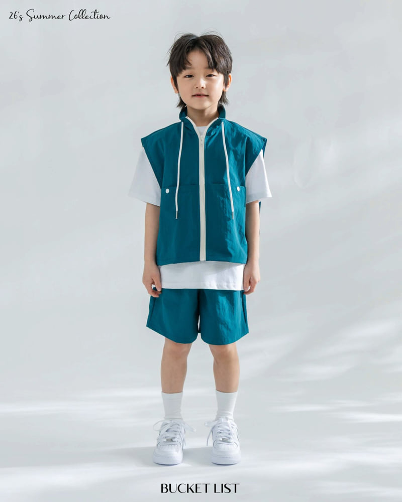 Bucket List - Korean Children Fashion - #Kfashion4kids - Point Pocket Shorts - 4