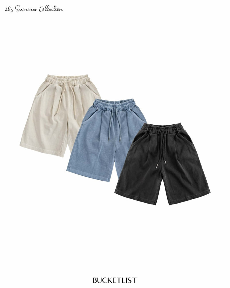 Bucket List - Korean Children Fashion - #littlefashionista - Summer Dyed Bermuda Pants