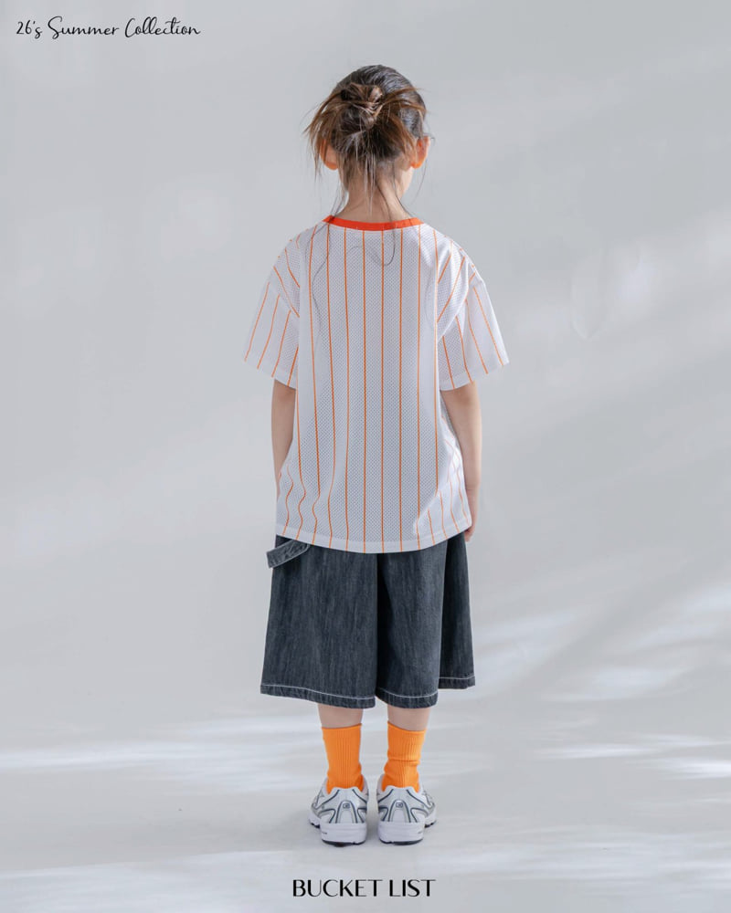 Bucket List - Korean Children Fashion - #littlefashionista - Master Mesh Short Sleeve Tee - 8