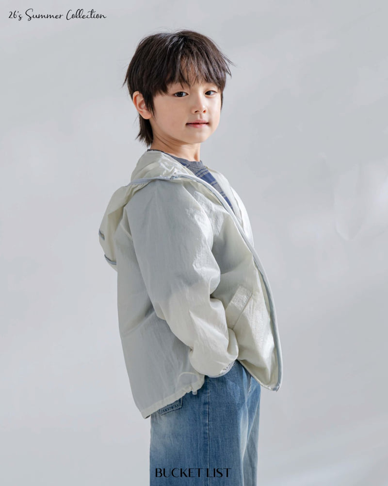 Bucket List - Korean Children Fashion - #littlefashionista - Glossy Hood Jumper - 9