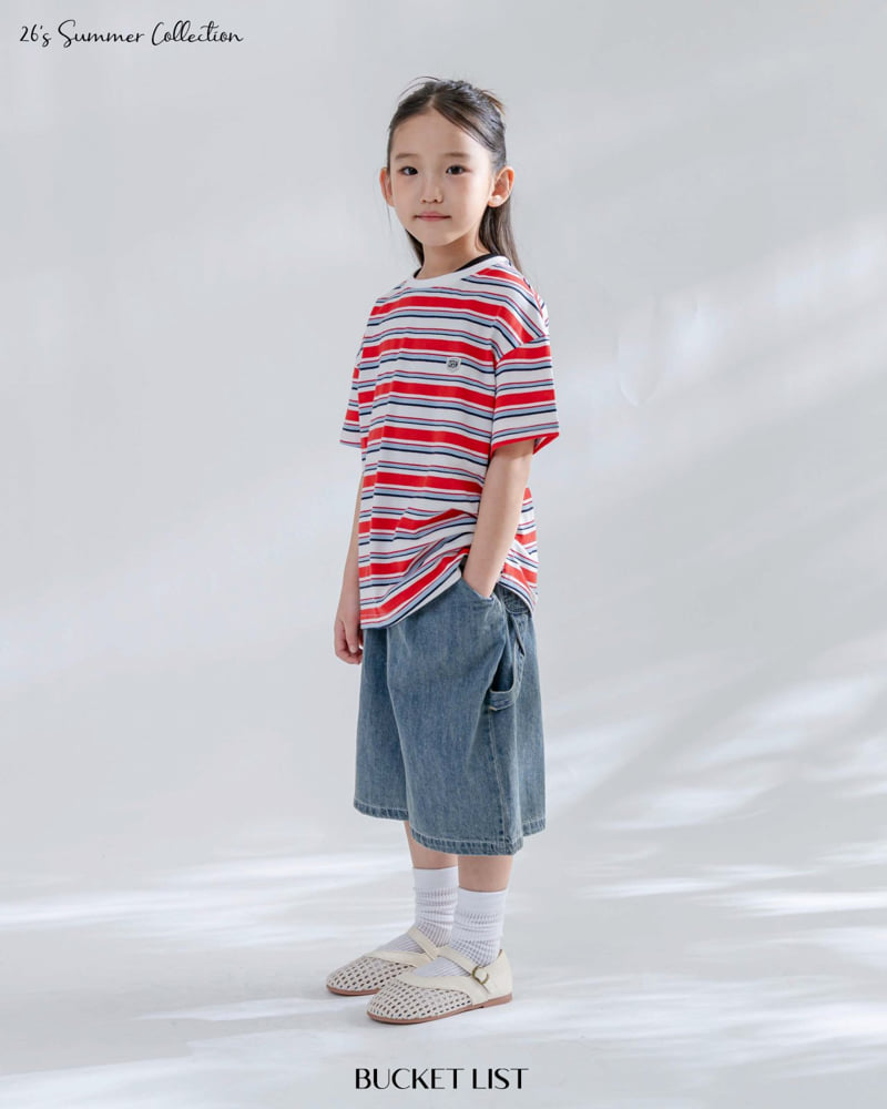 Bucket List - Korean Children Fashion - #magicofchildhood - Summer Bermuda Denim Pants - 10
