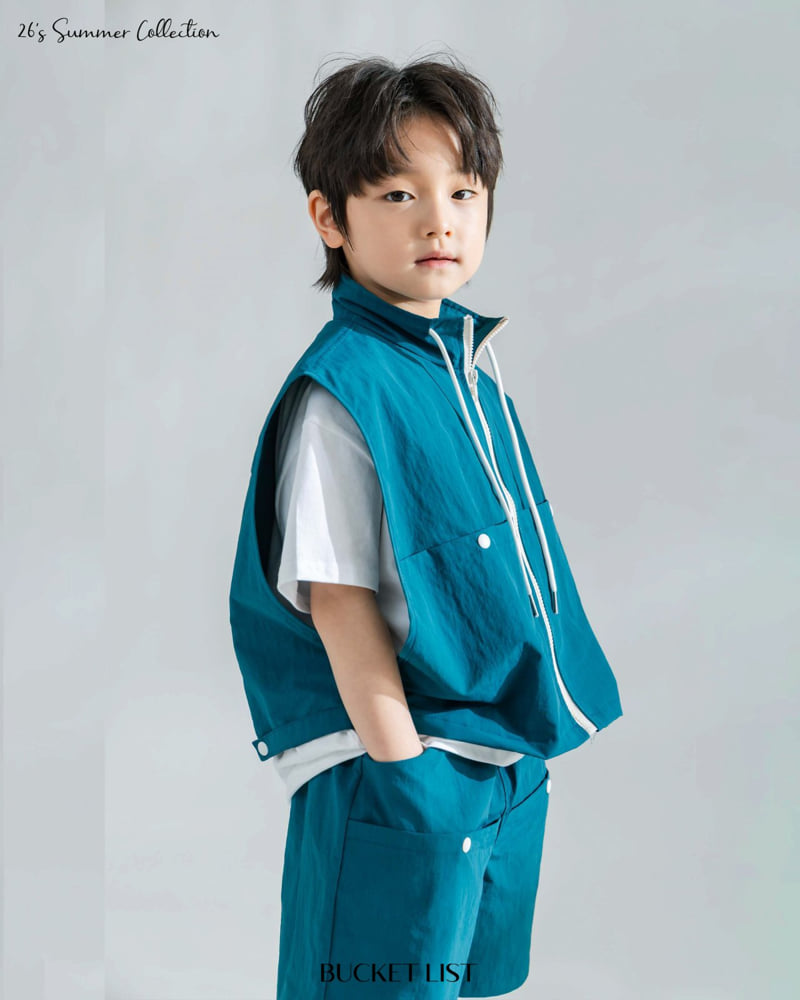 Bucket List - Korean Children Fashion - #magicofchildhood - Point Pocket Shorts - 5