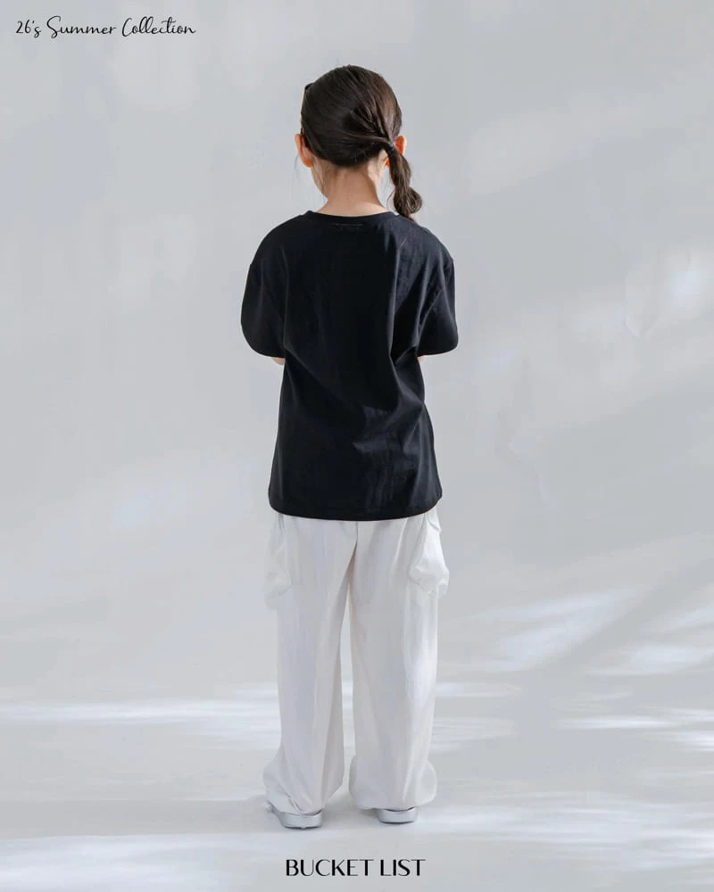 Bucket List - Korean Children Fashion - #littlefashionista - Rustle Curve Cargo Pants - 4