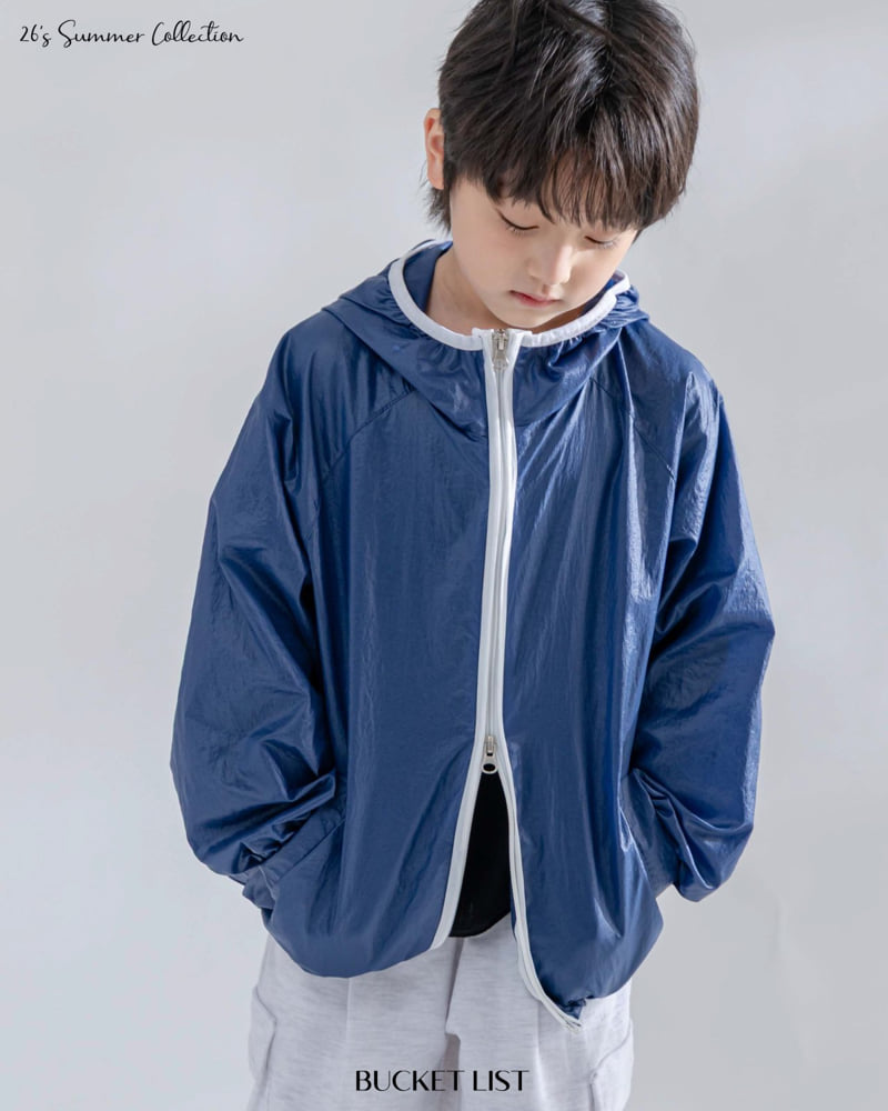 Bucket List - Korean Children Fashion - #magicofchildhood - Glossy Hood Jumper - 10