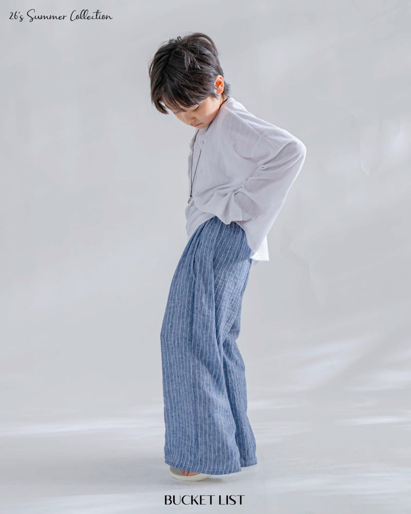 Bucket List - Korean Children Fashion - #minifashionista - Water Wide Pants - 7