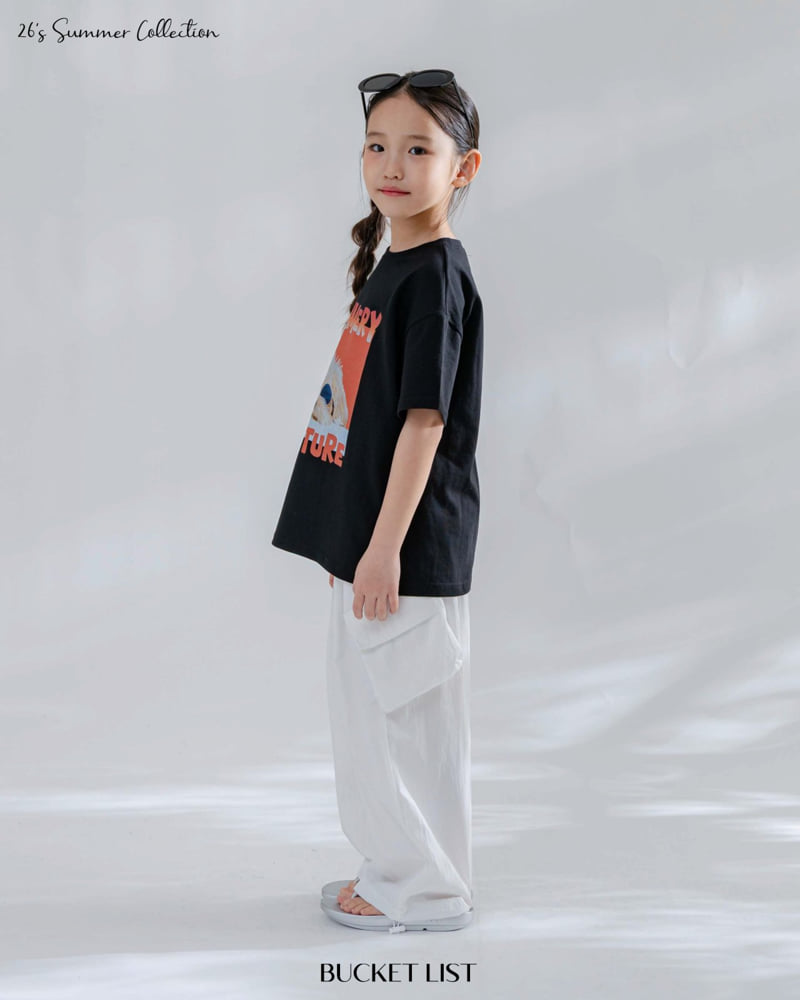 Bucket List - Korean Children Fashion - #minifashionista - Rustle Curve Cargo Pants - 5