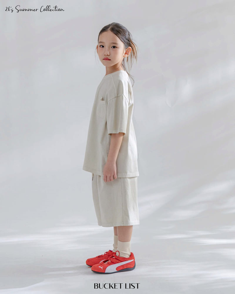 Bucket List - Korean Children Fashion - #minifashionista - Summer Dyed Bermuda Pants - 3